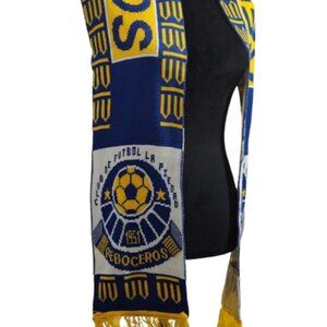 Club de Futbol La Piedad Soccer Club Scarf Yellow White Blue